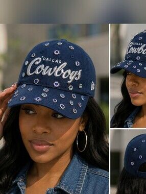 NFL Women's Embellished Navy Baseball Cap